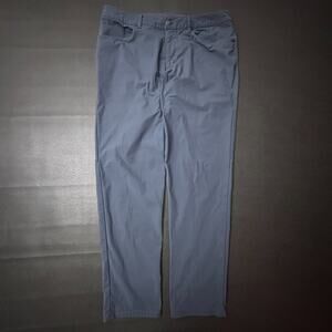 Lululemon Pants Mens 36x34 Blue ABC Classic Fit Stretch Comfort Travel Workwear